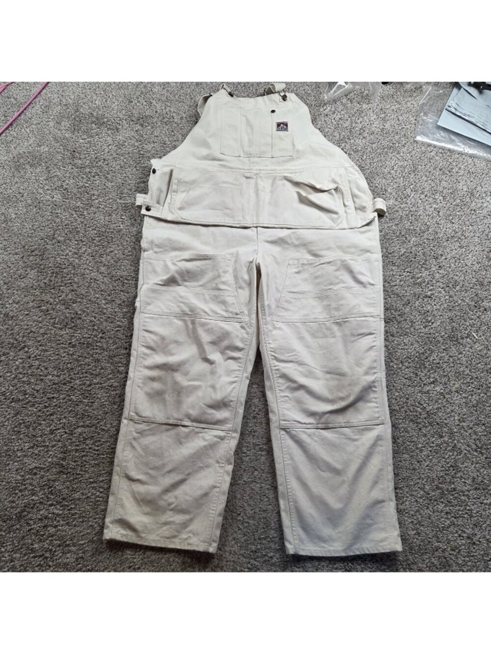 Ben Davis Overalls Mens 50x30 Double Knee Workwear
